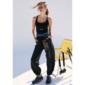 Free People Righteous Onesie Black Jumpsuit FP Movement XS